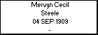 Mervyn Cecil Steele