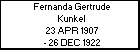 Fernanda Gertrude Kunkel