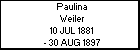 Paulina Weiler