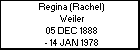 Regina (Rachel) Weiler