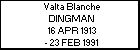 Valta Blanche DINGMAN