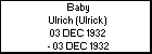 Baby Ulrich (Ulrick)