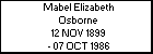 Mabel Elizabeth Osborne