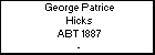 George Patrice Hicks