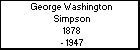 George Washington Simpson