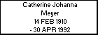 Catherine Johanna Meyer