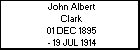 John Albert Clark
