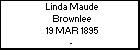 Linda Maude Brownlee