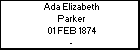 Ada Elizabeth Parker