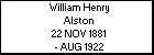 William Henry Alston