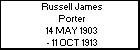 Russell James Porter