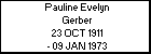 Pauline Evelyn Gerber