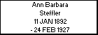 Ann Barbara Steffler