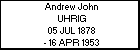 Andrew John UHRIG