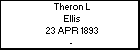 Theron L Ellis