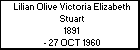 Lilian Olive Victoria Elizabeth Stuart