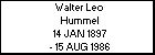 Walter Leo Hummel