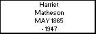 Harriet Matheson