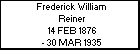 Frederick William Reiner