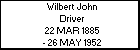 Wilbert John Driver