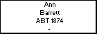 Ann Barrett