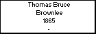 Thomas Bruce Brownlee