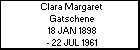Clara Margaret Gatschene