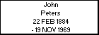 John Peters