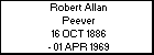 Robert Allan Peever