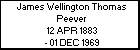 James Wellington Thomas Peever