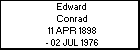 Edward Conrad