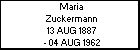 Maria Zuckermann