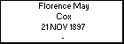 Florence May Cox