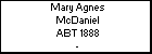 Mary Agnes McDaniel