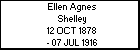 Ellen Agnes Shelley