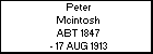 Peter Mcintosh
