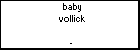 baby vollick