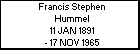 Francis Stephen Hummel