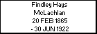 Findley Hays McLachlan