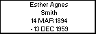 Esther Agnes Smith