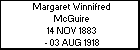 Margaret Winnifred McGuire