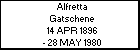 Alfretta Gatschene