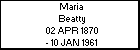 Maria Beatty