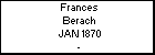 Frances Berach