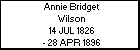 Annie Bridget Wilson