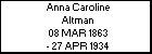 Anna Caroline Altman