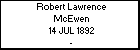 Robert Lawrence McEwen