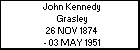 John Kennedy Grasley