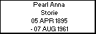 Pearl Anna Storie