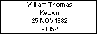 William Thomas Keown